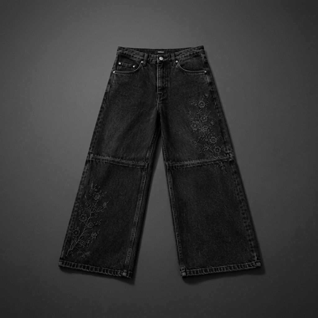 Sakura Wide-Leg Denim